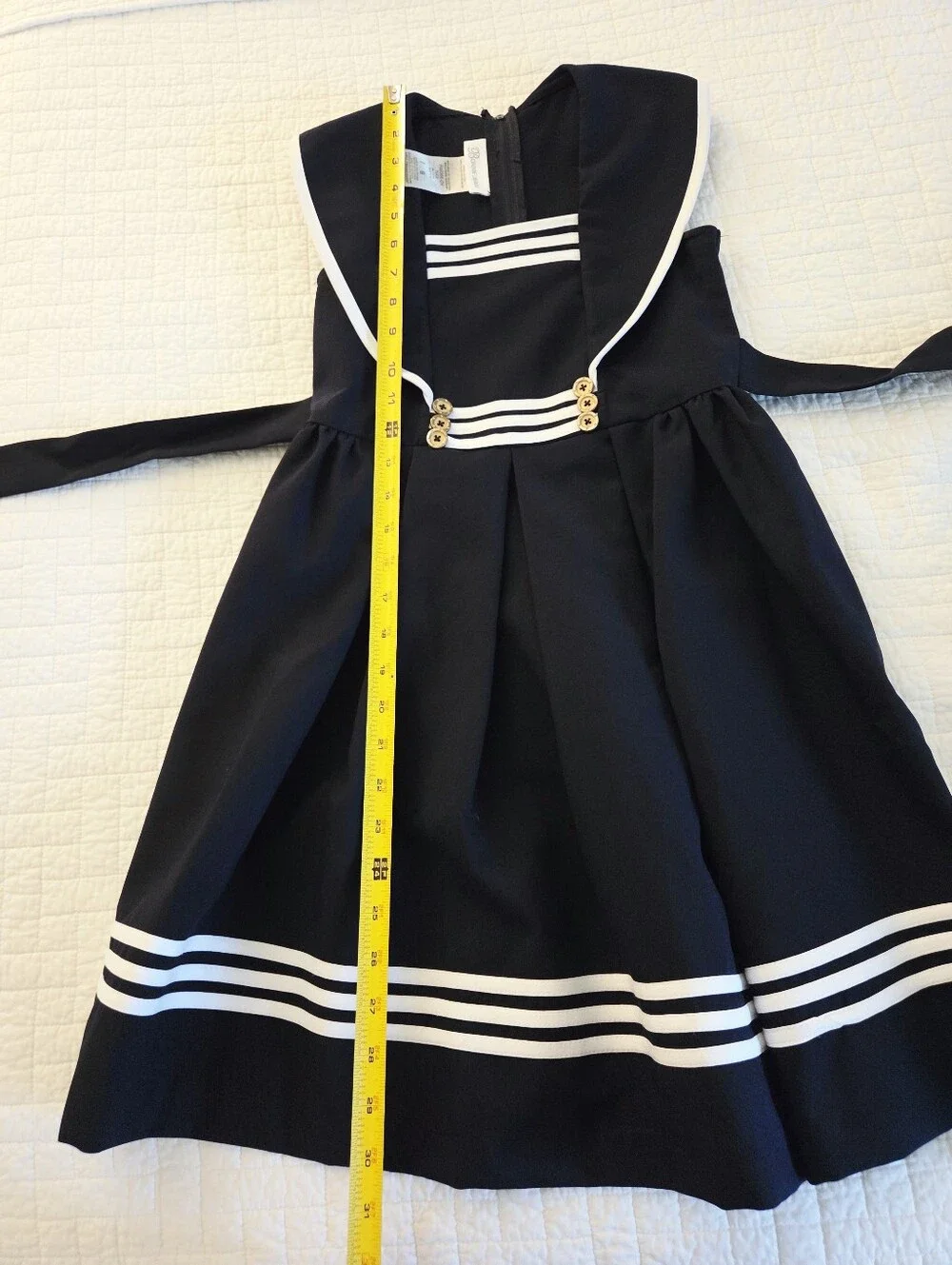 Bonnie Jean Sailor Dress Girls 8